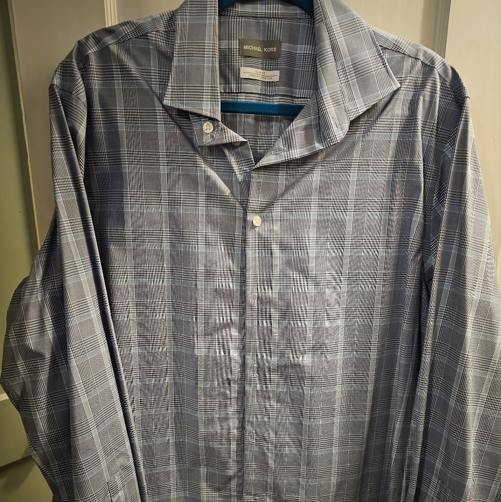 Michael  Kors blue shirt